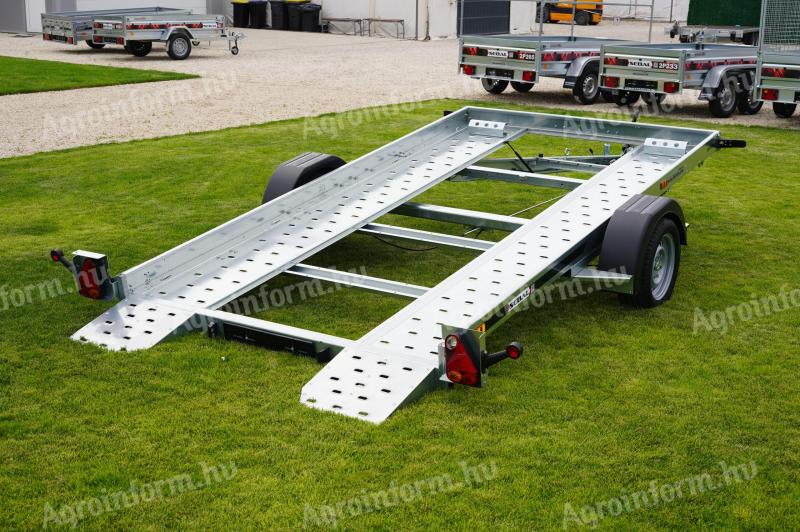 Új SEBAL - Tieflader 350 autószállító utánfutó (1800kg) akciósan bruttó 1.199.000 Ft - akár országos kiszállítással