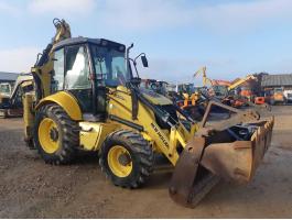 New Holland B100 B kotró rakodó kombigép