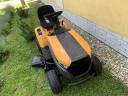 Új Stiga S300 akkumulátoros fűnyíró traktor