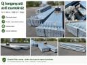 Új horganyzott acél csarnokváz eladó – 14×40×5 m - 560 m²