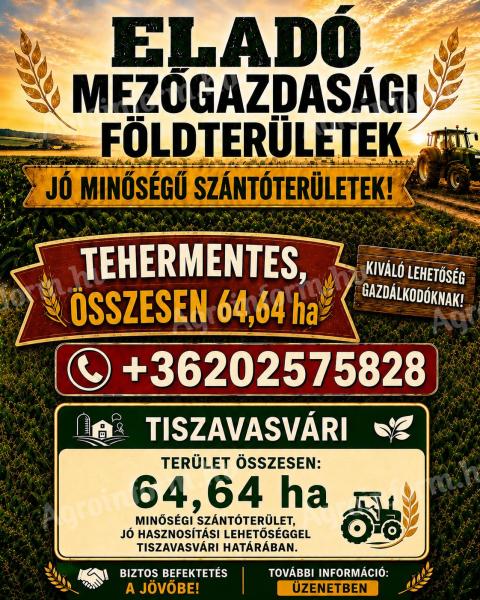 Szántóföld Tiszavasvári