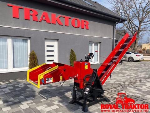REMET R150 ágaprító 3 m-es szalaggal - ROYAL TRAKTOR