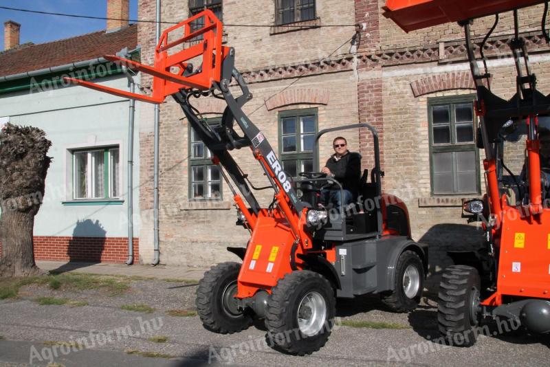 Everun ER08 fülke nélküli rakodó RAKTÁRRÓL