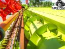 Claas Vario 1230 gabonakaszáló (új modell) – 2014-es évjárat + oldalsó kaszák + szállítókocsi