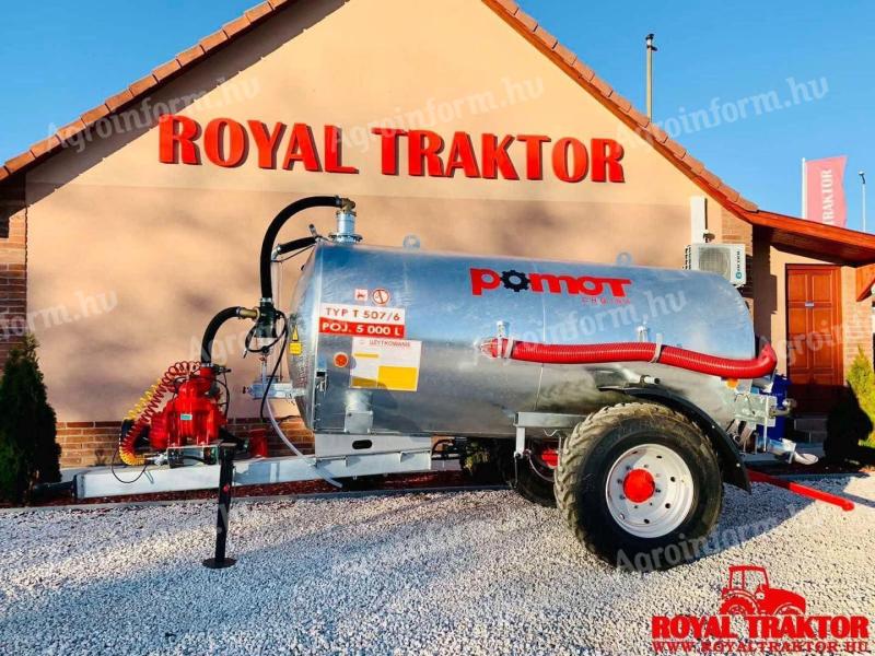 POMOT T507/6 5000 l tartálykocsi - Royal Traktor