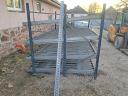 Ipari görgős állvány Átfolyó polcrendszer FIFO Kanban raktári Polc