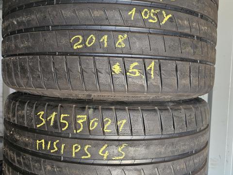 315/30R21 és 275/35R21 Michelin PS4S újszerű nyári gumi szett akció 315/30R21 és 275/35R21 Michelin PS4S újszerű nyári gumi szett akció