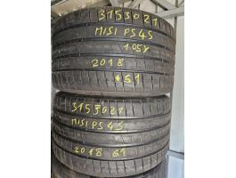 315/30R21 és 275/35R21 Michelin PS4S újszerű nyári gumi szett akció