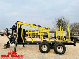Hydrofast H11 erdészeti kiközelítő kocsi - Royal Traktor
