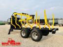 Hydrofast H11 erdészeti kiközelítő kocsi - Royal Traktor