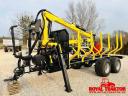 Hydrofast H11 erdészeti kiközelítő kocsi - Royal Traktor