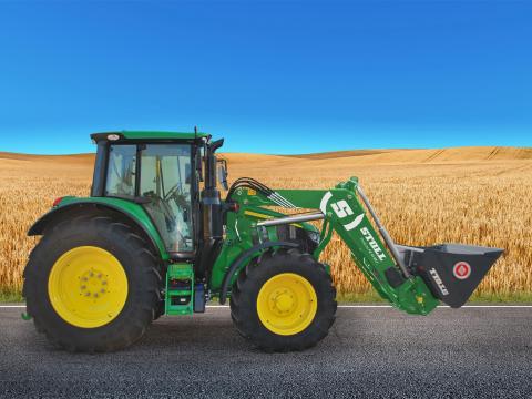 STOLL homlokrakodó kiemelt akciós áron John Deere traktorokra STOLL homlokrakodó kiemelt akciós áron John Deere traktorokra