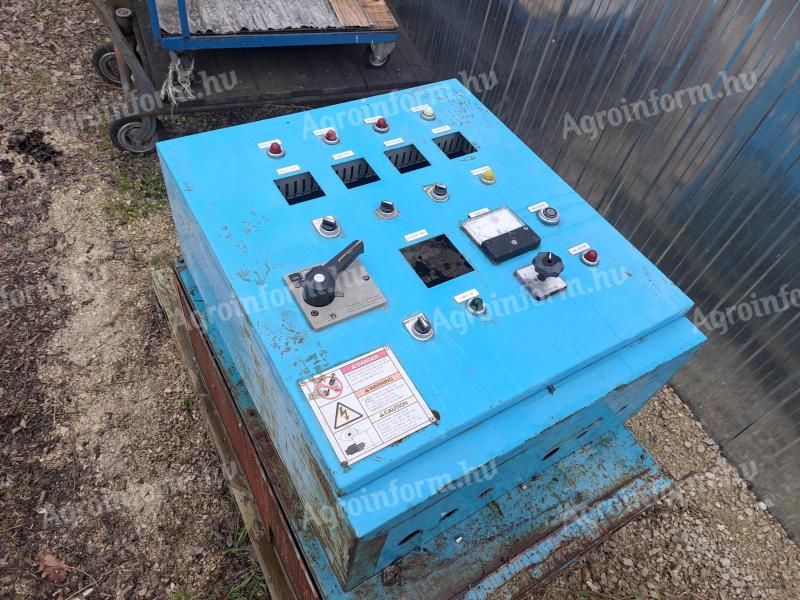Eladó villamos kapcsoló szekrény Rittal elektromos elosztó 65x75x30