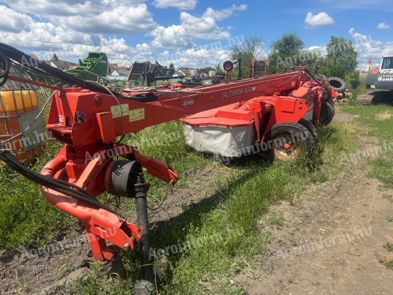 KUHN ALTERNA FC 500, 5 MÉTERES VONTATOTT TÁRCSÁS,  DISZKES KASZA