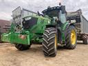 John Deere 6195R prémium traktor RTK -val,  ápolókerékkel