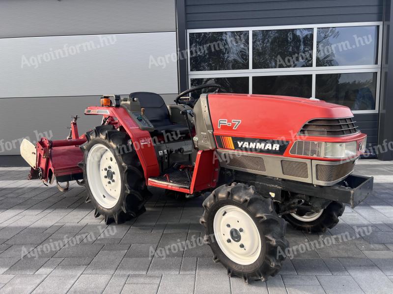 Yanmar F7 japán kistraktor 4x4 17 LE / Traktor (Iseki, Kubota, TZ4K, Carraro, Goldoni, Rába)