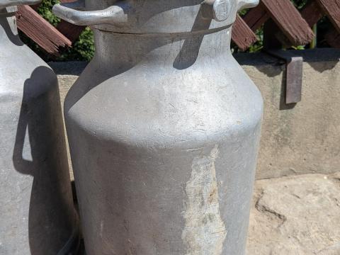 Aluminium tejeskanna 25l