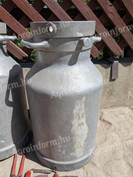 Aluminium tejeskanna 25l