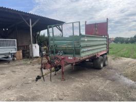 Farmtech SUPERFEX 1000 trágyaszóró pótkocsi