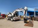 Liebherr A913 Compact + Engcon Rototilt gumikerekes kotró