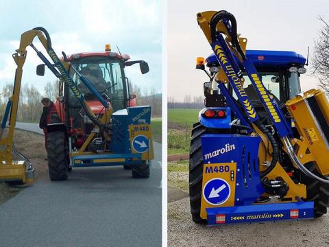 Marolin M400 / M400S / M480S / M560S hidraulikus rézsűkasza