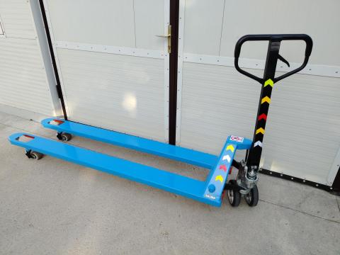 Hosszúvillás (2 méter) raklapemelő béka Hosszúvillás (2 méter) raklapemelő béka