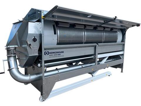 Kongskilde KDC 8000 PLUS – Nagy teljesítményű dobrostás tisztító ipari gabonakezeléshez Kongskilde KDC 8000 PLUS – Nagy teljesítményű dobrostás tisztító ipari gabonakezeléshez
