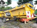 New Holland TX 68 Plus gabonakombájn – 2002-es évjárat – 6,1 m – a rostás kosár szintbeállítása