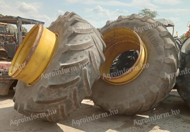 650/85R38 Trelleborg ikerkerékpár kapcsokkal
