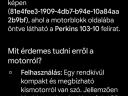 Perkins 103-10, 3 hengeres vízhűtéses soros dízelmotor (JCB, kistraktor, Volvo Penta)