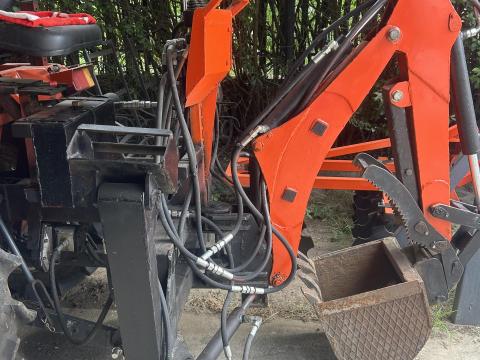 Kistraktorhoz árokásó adapter Kistraktorhoz árokásó adapter
