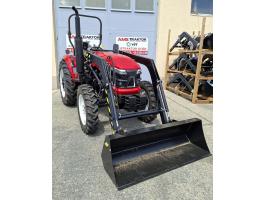 Új TE 704 homlokrakodós, szervokormányos, irányváltós, összkerékhajtású traktor, nem forgalomba helyezhető