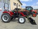 Új TE 704 homlokrakodós, szervokormányos, irányváltós, összkerékhajtású traktor, nem forgalomba helyezhető