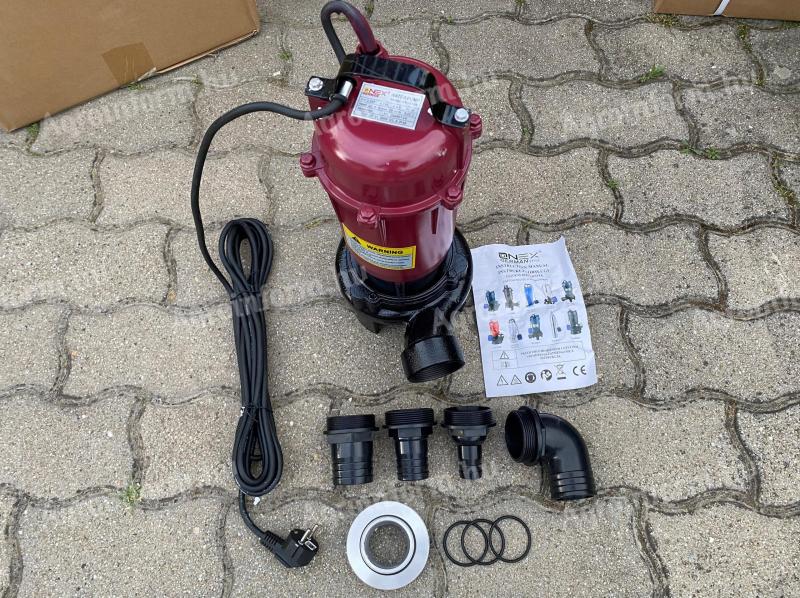 Darálós szennyvízszivattyú öntvényházban, 3750 Watt - Onex OX-7785 szivattyú