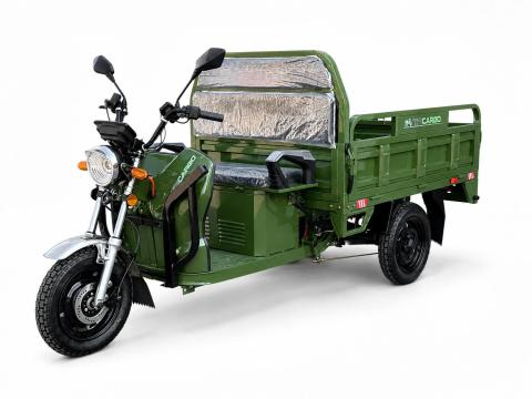 CargoCity 150H - Elektromos teherhordó tuktuk, mezőgazdasági eszköz, 2800W, zöld CargoCity 150H - Elektromos teherhordó tuktuk, mezőgazdasági eszköz, 2800W, zöld