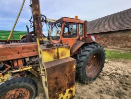 MTZ-80 traktor Hidrot kaszával