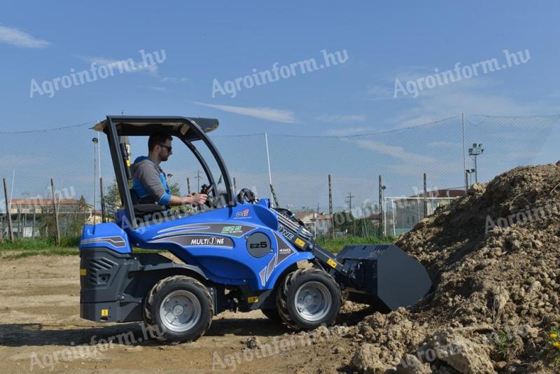 Multione EZ5 elektromos törzscsuklós rakodógép - kedvező áron - Royal Traktor