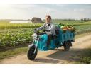 CargoCity 150H - Elektromos teherhordó tuktuk, mezőgazdasági eszköz, 2800 W, türkiz