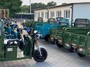 CargoCity 150H - Elektromos teherhordó tuktuk, mezőgazdasági eszköz, 2800 W, türkiz