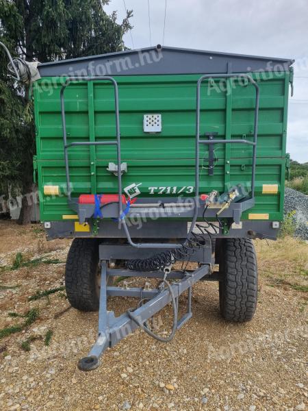 Metal-Fach T711/3 12 t pótkocsi