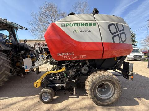 Pöttinger Impress 155 V Master – Kimagasló bálaminőség, gyors munkavégzés Pöttinger Impress 155 V Master – Kimagasló bálaminőség, gyors munkavégzés