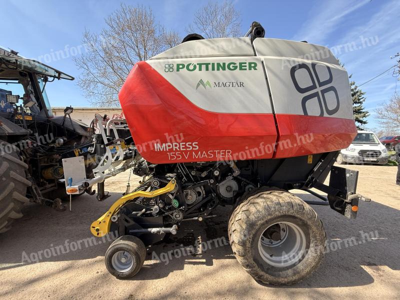 Pöttinger Impress 155 V Master – Kimagasló bálaminőség, gyors munkavégzés