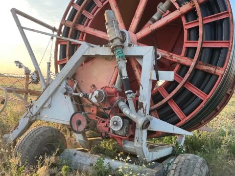 Bauer Rainstar 75-300 csévélődobos öntözőgép vízágyúval eladó Bauer Rainstar 75-300 csévélődobos öntözőgép vízágyúval eladó