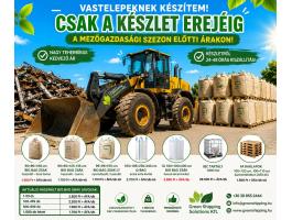 Big Bag zsákok fémtelepeknek,  autóbontóknak – készletről,  24–48 órás szállítással 06 30 855 2444