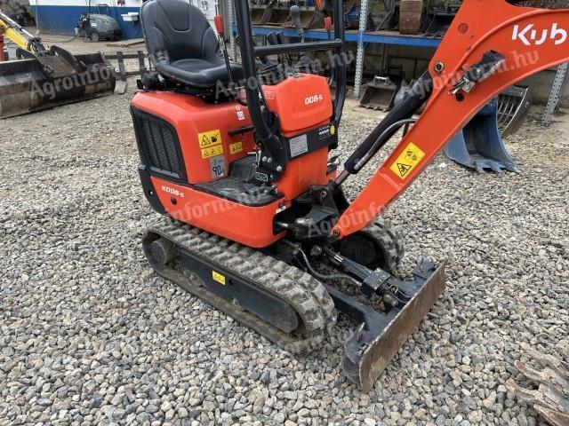 Kubota K 008-5 / 2024 / 352 üzemóra / Lízing 20%-tól