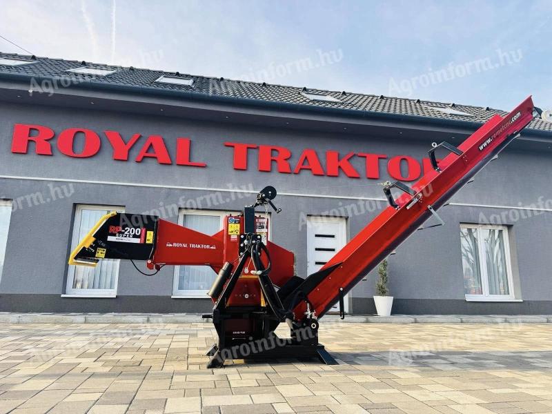 Remet RP200 ágaprító szállítószalaggal – kedvezményes áron – Royal Traktor