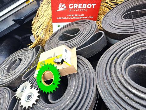 Bálázó hevederek gyártása - John Deere,  CLAAS,  New Holland,  Case IH és más márkákhoz