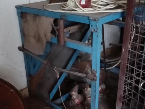 Körfűrész 400-as tárcsával, 380V-os, üzemképes állapotban Körfűrész 400-as tárcsával, 380V-os, üzemképes állapotban