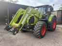 Claas Arion 650 homlokrakodóval