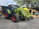 Claas Arion 650 homlokrakodóval